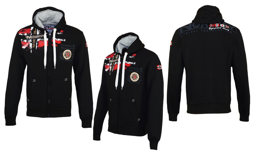 Image 3: Geographical Norway Hooded Jacket