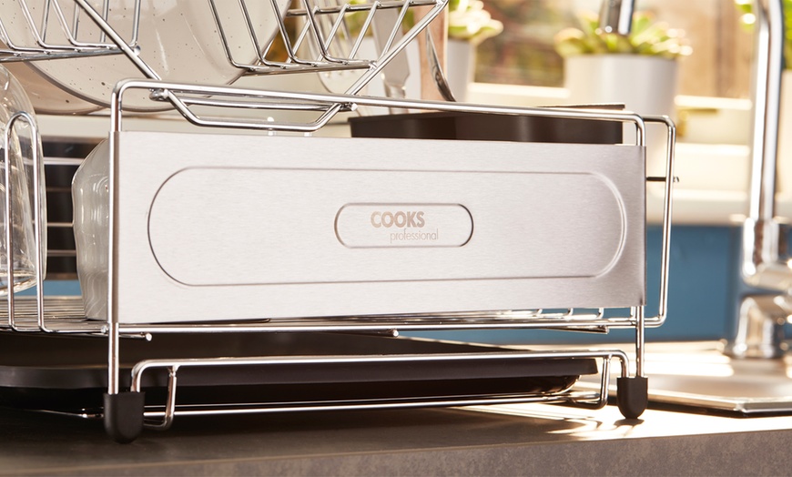 Image 4: Cooks Professional Dish Rack