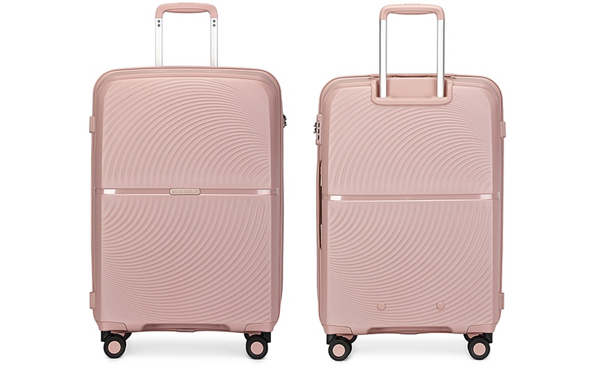 Image 25: Premium - Grade PP Hard - Shell Luggage