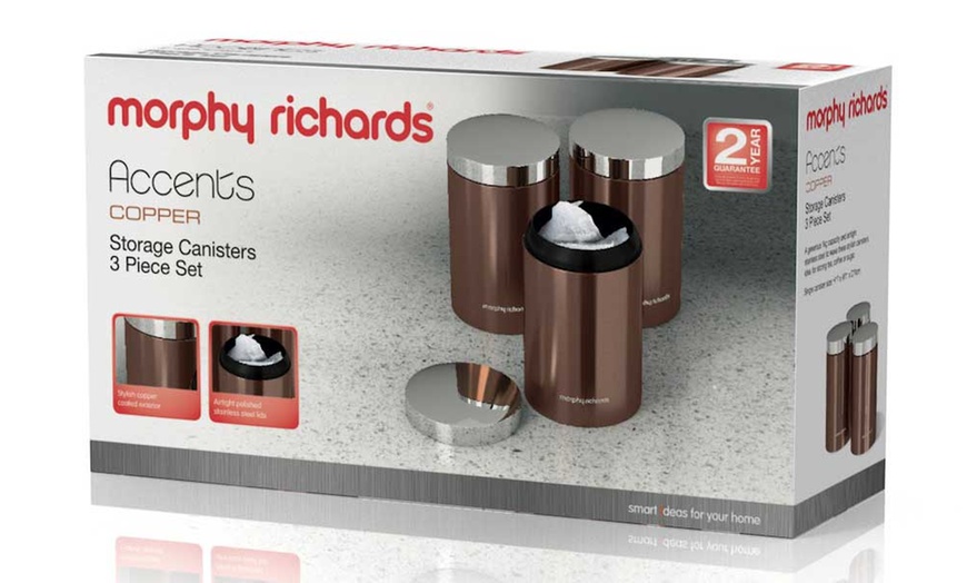 Image 7: Morphy Richards Storage Canisters