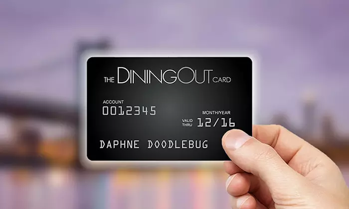$30 for The Dining Out Card ($124.95 Value) - Primary Image