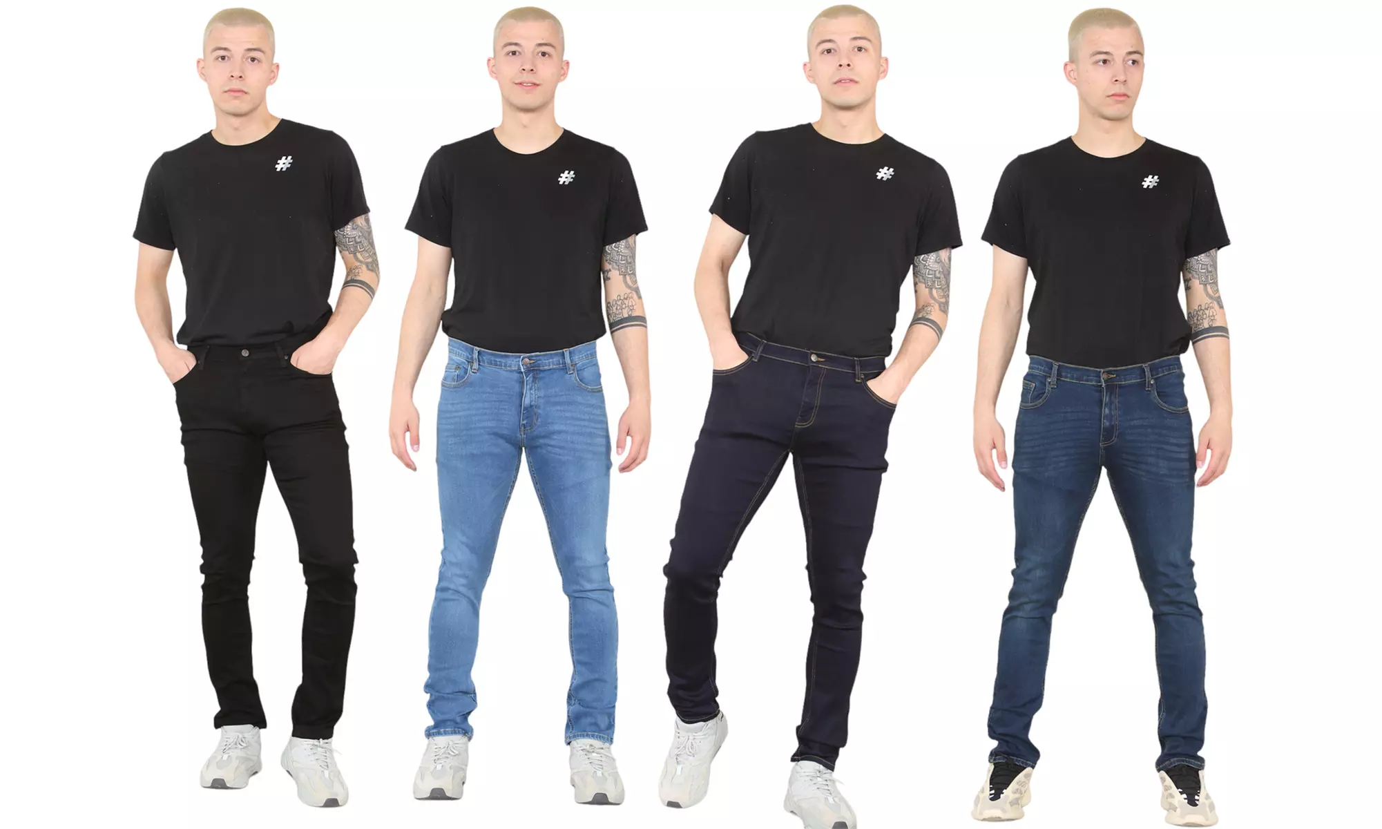 MYT Men's Skinny Fit Stretch Denim