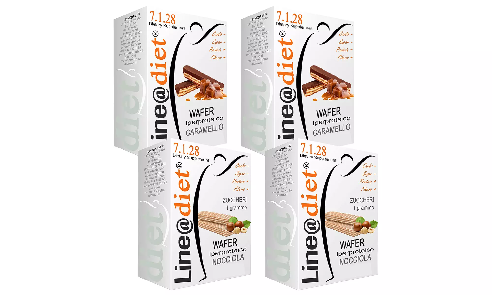 Fino a 40 wafer iperproteici Line@