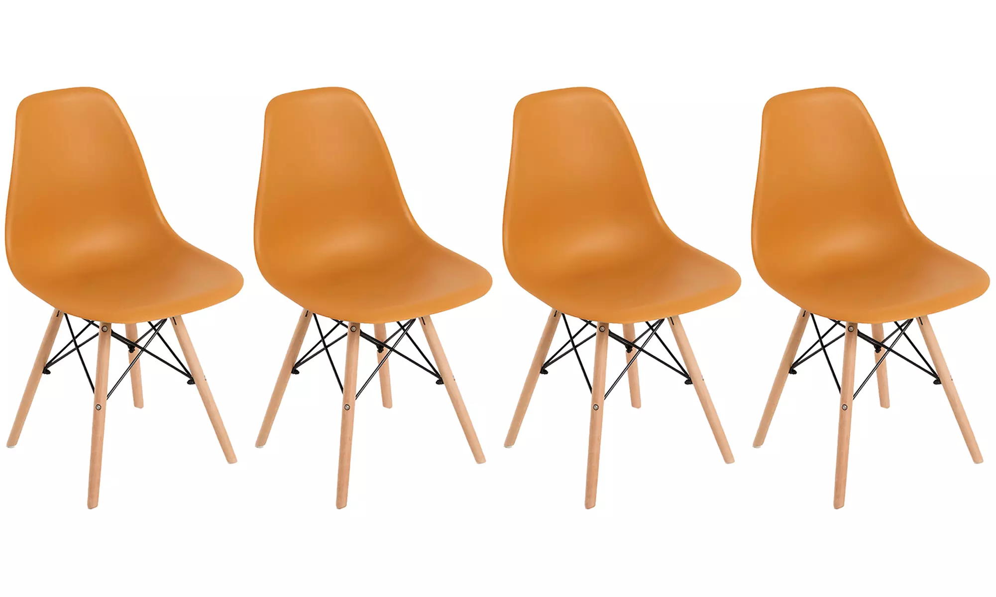 Kit di 4 sedie Genova