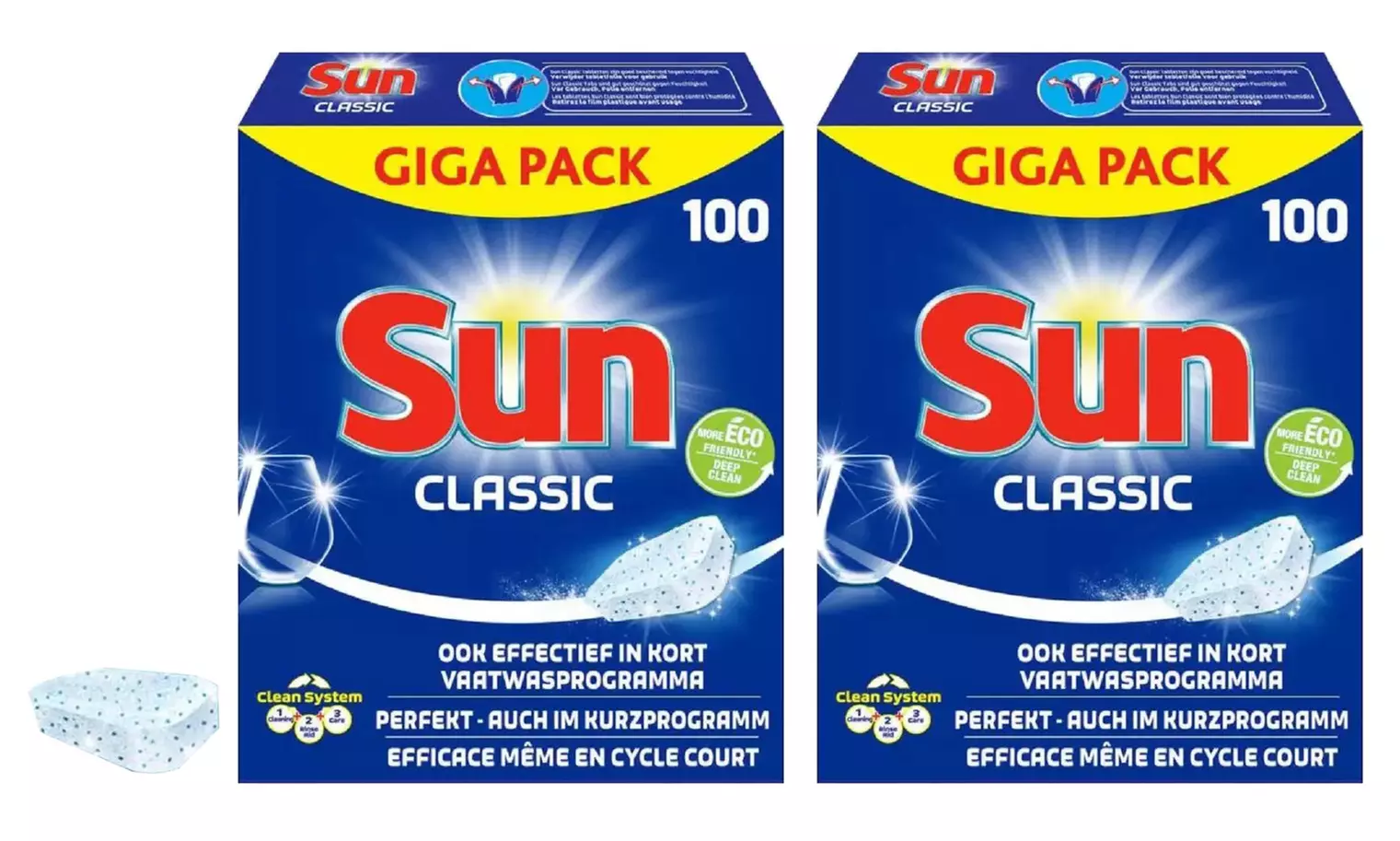 200, 400 ou 600 tablettes Sun Classic - Primary Image