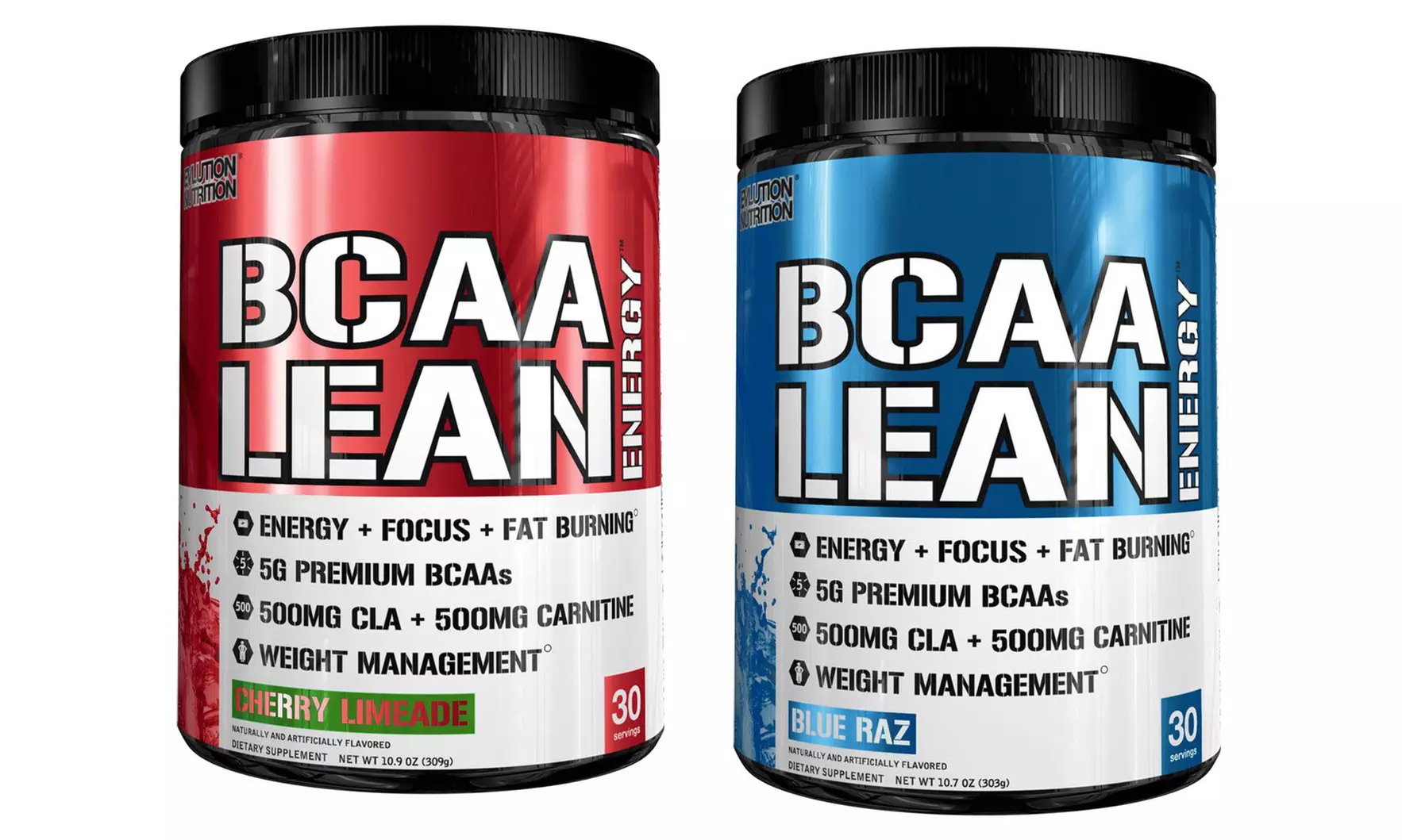 Evlution Nutrition BCAA Lean Energy Energizing Amino and Fat Burning (30 Servings) - Primary Image