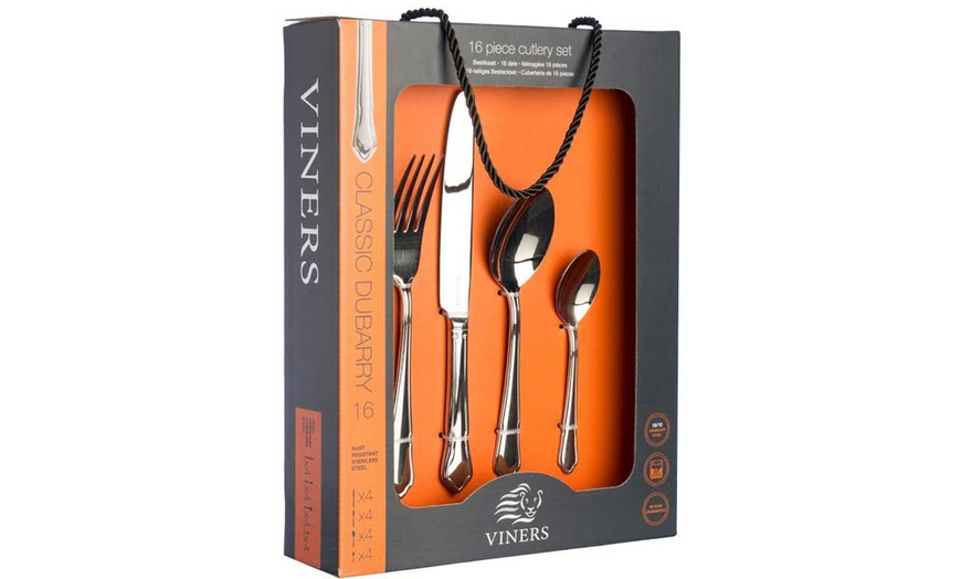 Image 2: Viners 16-Piece Cutlery Sets