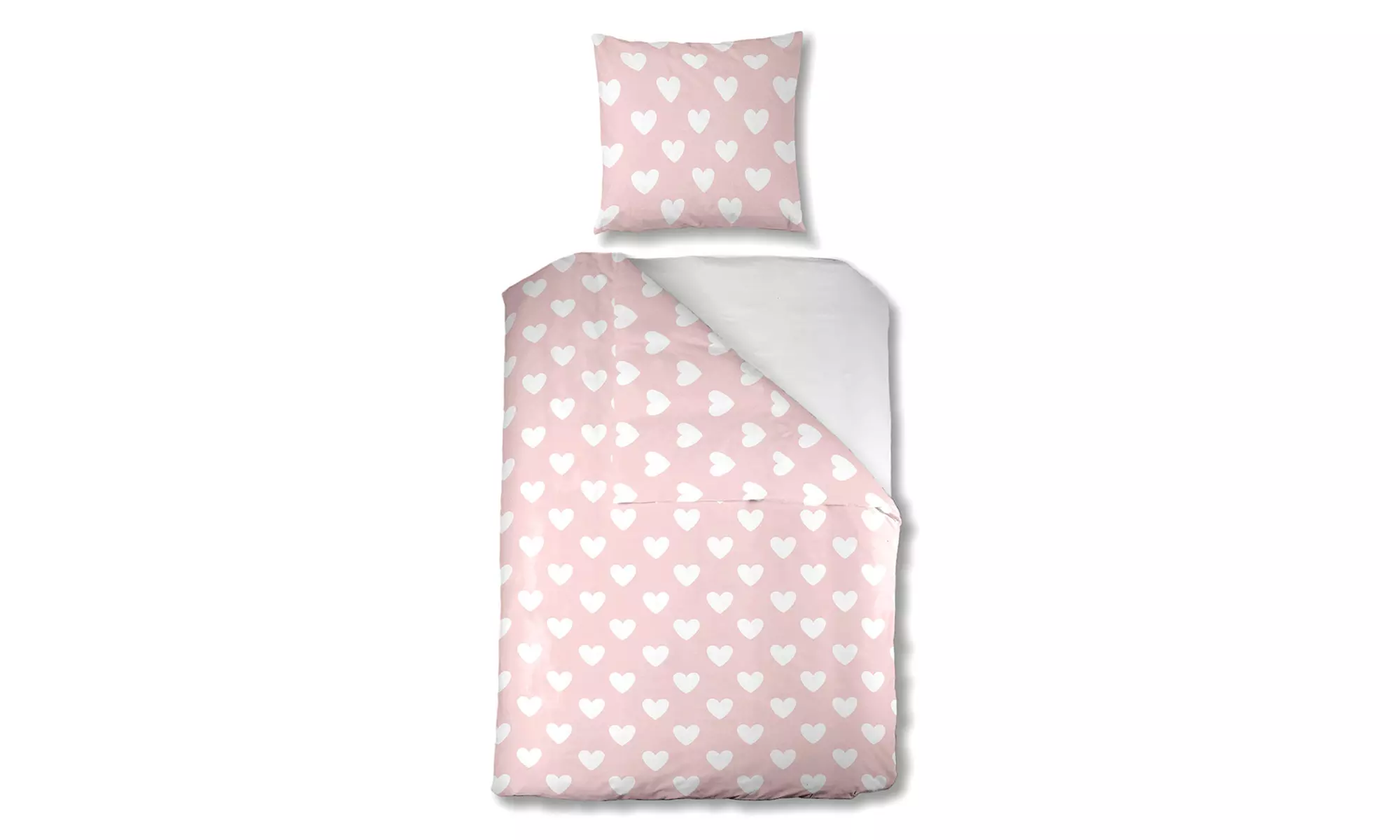 Parure de lit Amore 100 % coton renforcé, certifié Oeko-Tex - Second Medium
