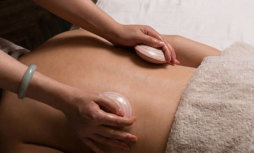 Image 2: Indulge in 60-Min Essential Oil, Scrub, Hot Stone, Lava Shell & More