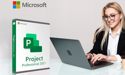 Microsoft Project 2021 avec cours en anglais pour Mac ou Windows - Interplein