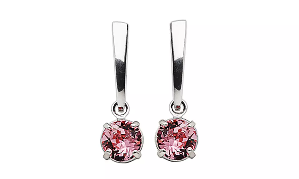 Orecchini in argento con cristalli austriaci