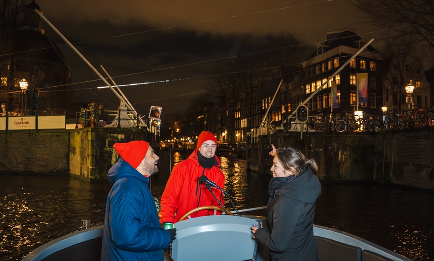 Image 7: Fonkelend Amsterdam: rondvaart tijdens het Amsterdam Light Festival