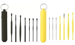 Seven-Piece Ear Wax Remover Cleaner Tool Set