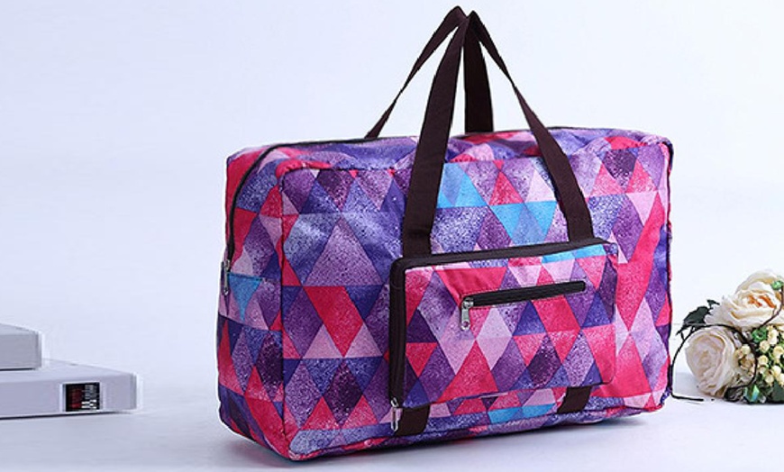 Image 7: Printed Utility Travel Bag