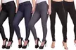5-Pack Women's Jeggings and Leggings. Plus Sizes Available. - Second Medium
