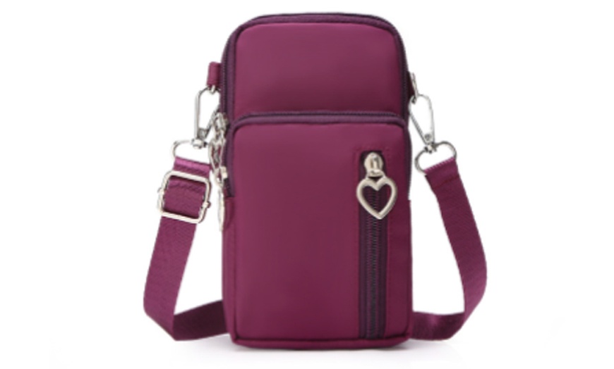 Image 14: Women's Mini Cross-Body Mobile Phone Bag