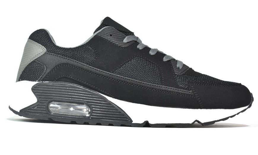 Image 3: Men's Fitness Air Bubble Trainers