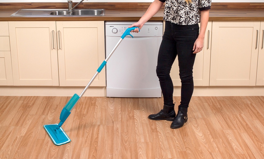 Image 3: Beldray spray-mop en spin-mop