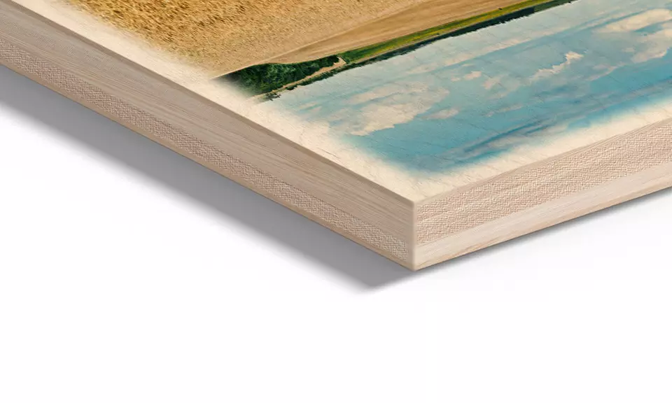 Holzplatte mit eigenem Foto im Format nach Wahl von Photo Gifts (bis zu 74% sparen) - Second Medium