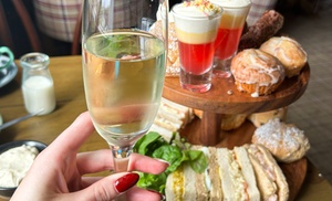 Experience Elegant Afternoon Tea with Option for Glass of Prosecco!