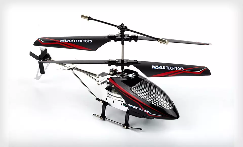 $17 for a Saturn-X Alloy Remote-Controlled IR Helicopter ($50 List Price). Free Shipping and Free Returns.  - Primary Image