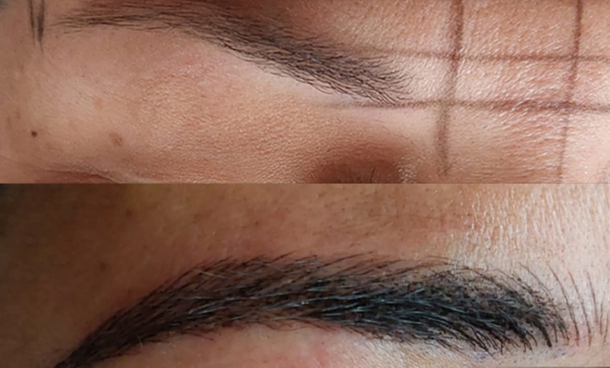 Image 4: Eyebrow Cosmetic Tattoo: 3D Feather Touch or Ombre Powder Brows