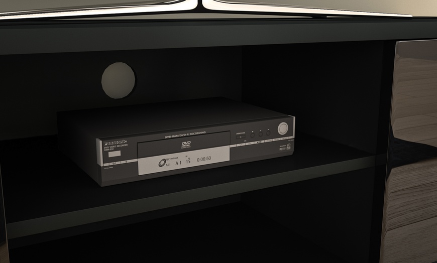 Image 21: Vida Designs Cosmo Two-Door TV Unit with Optional LED