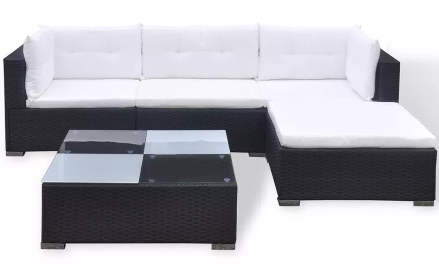 Image 13: Tuinset poly rattan