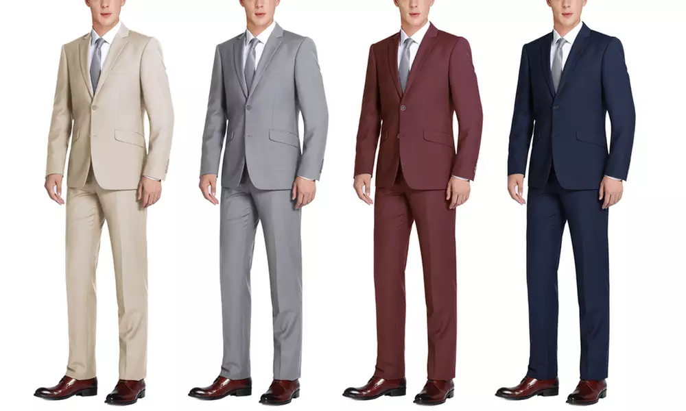Verno Men's Slim-Fit Suit (2-Piece) - Primary Image