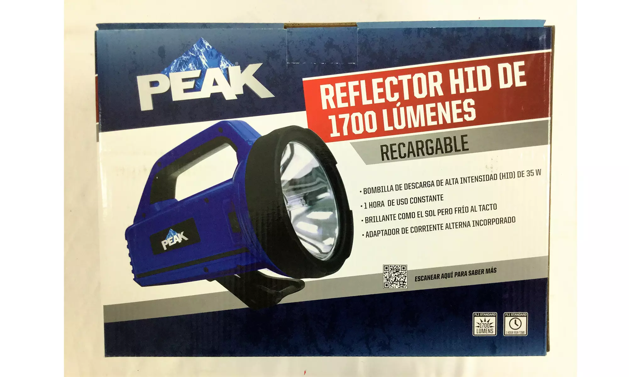 Peak 12V High-Intensity Rechargeable Spotlight - Second Medium