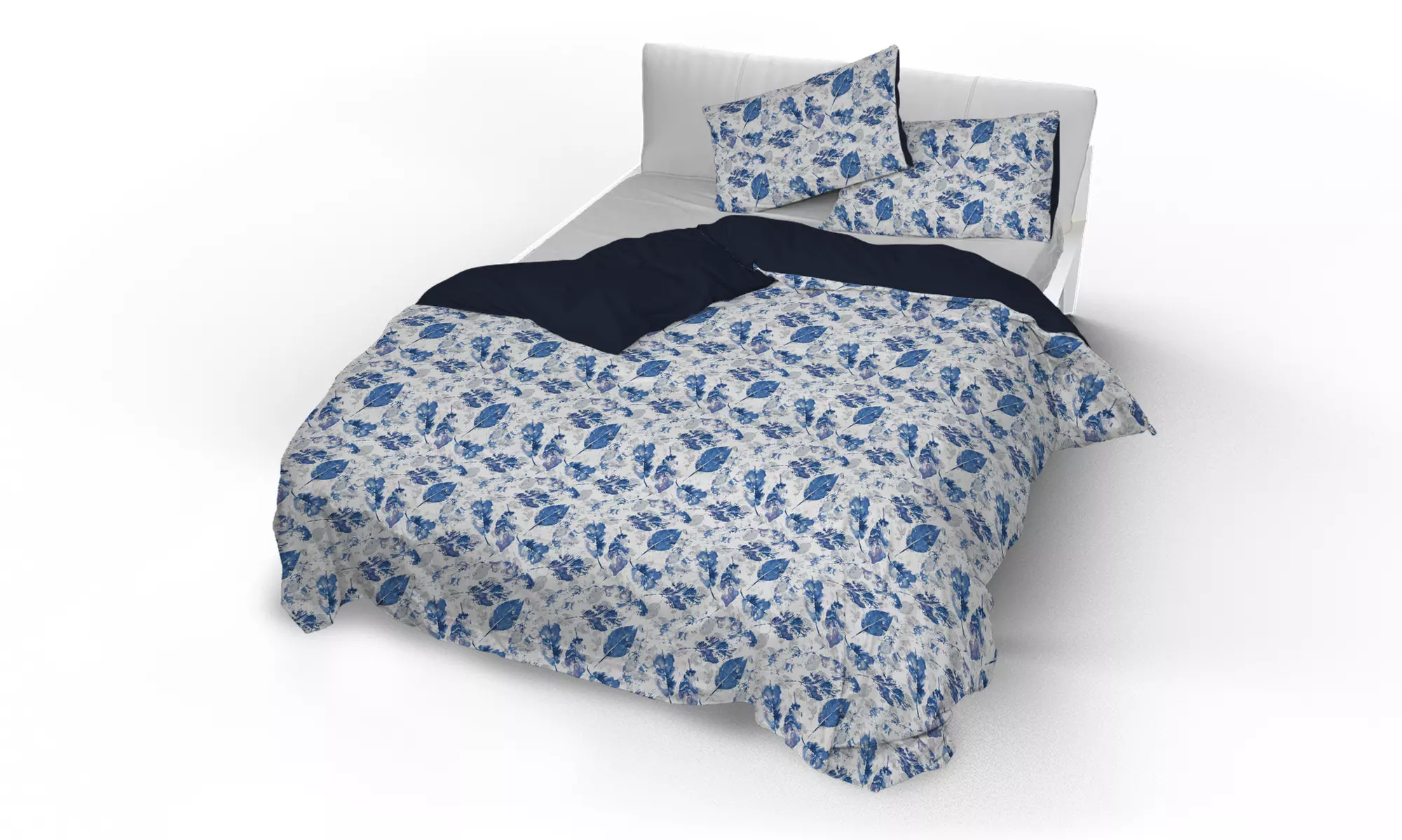 Ensemble de literie fantaisie, effet "peau de pêche"