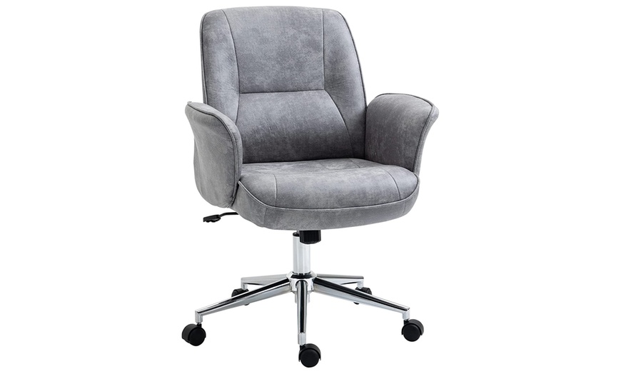 Image 15: Vinsetto Mid-Back Office Chair