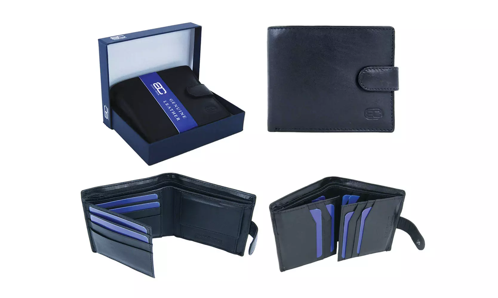 Adam Carter RFID Leather Wallet - Primary Image