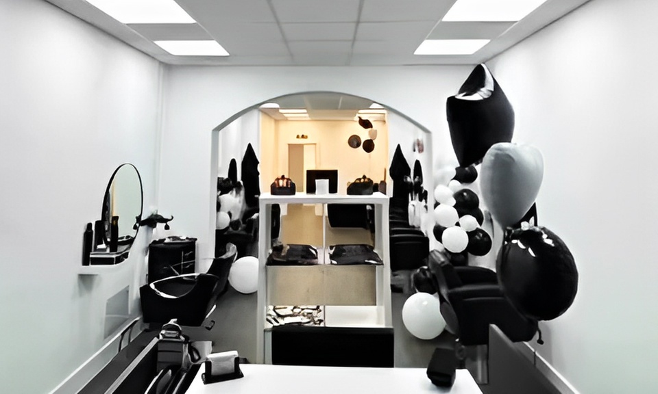 Haircut with Highlights at On Point Hair, Beauty & Aesthetics