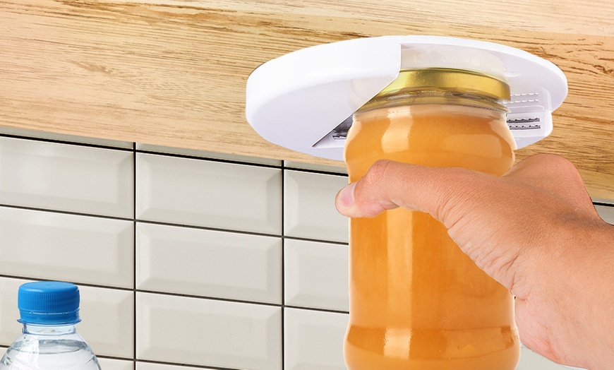 Image 2: One-Handed Jar and Bottle Opener