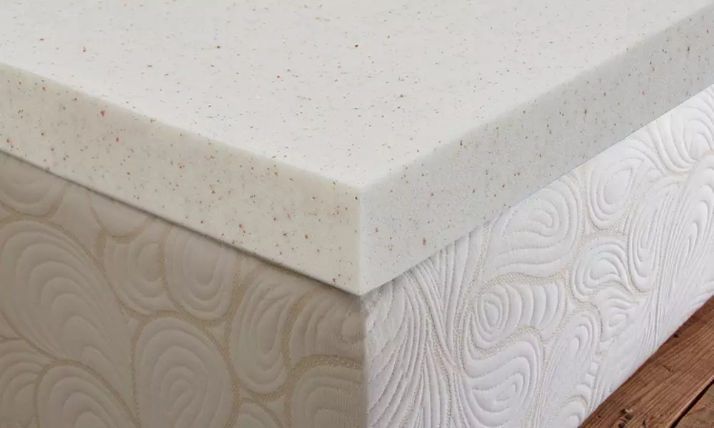 SleepWise Copper Comfort 1.5" Gel-Infused Memory Foam Mattress Topper  - Second Medium