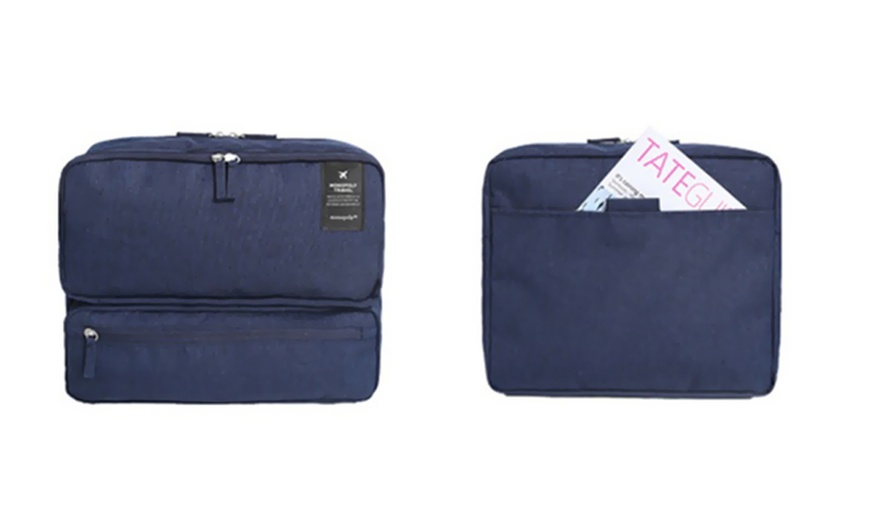 Image 8: Multi Compartment Travel Bag