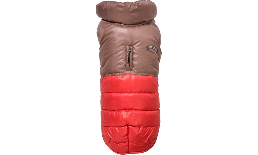 Image 2: Fleece-Lining Dog Coat