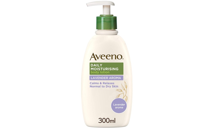 Image 1: Aveeno crema hidratante corporal de lavanda 300 ml