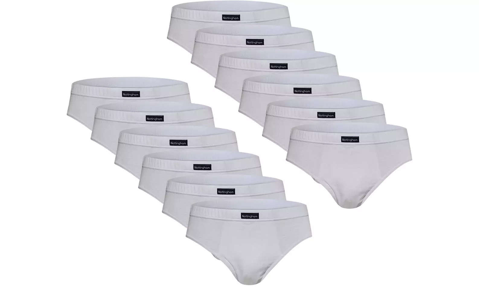 Set da 3, 6 o 12 slip o boxer da uomo Nottingham