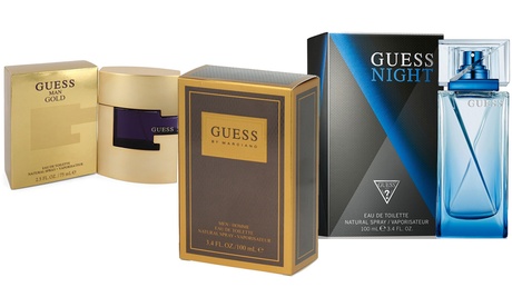 Eau de Toilette Guess Night Homme, Guess Gold Man o Guess by Marciano per uomo