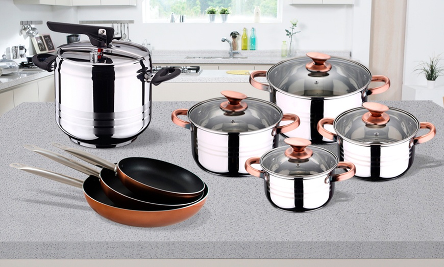 Image 3: Bergner Cookware Set