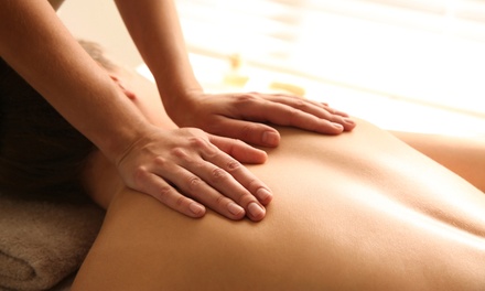 One 50-Minute Therapeutic Body Massage with Hot Stone Treatment - Sunset Massage Spa