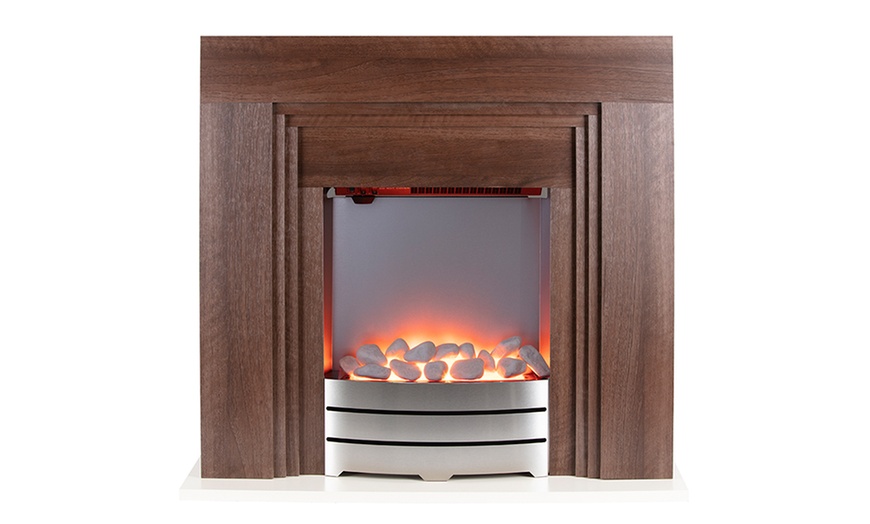 Image 11: Warmlite York Fireplace Suite