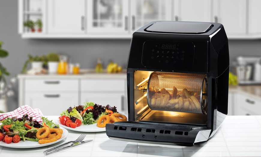 Daewoo 12L 1800W Rotisserie Air Fryer Oven | Groupon