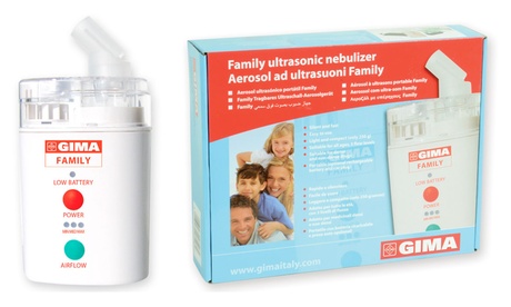 Aerosol ad ultrasuoni family Gima con polizza assicurativa in omaggio con spedizione gratuita