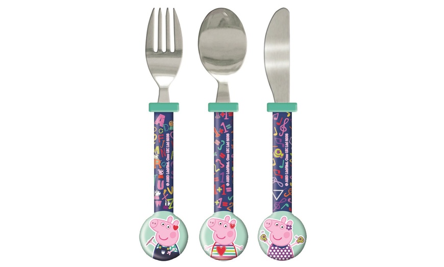 Image 17: Three-Piece Kids' Cutlery Set