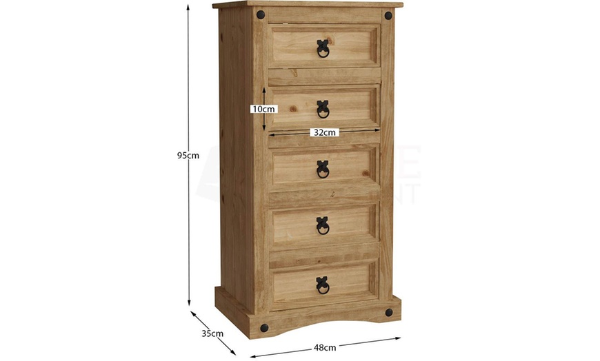 Image 61: Vida Designs Corona Bedroom Furniture Range