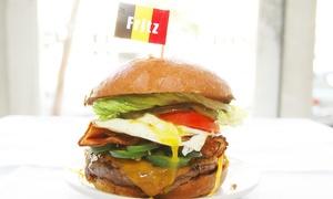 Up to 50% Off Belgian Food For Two at Frjtz