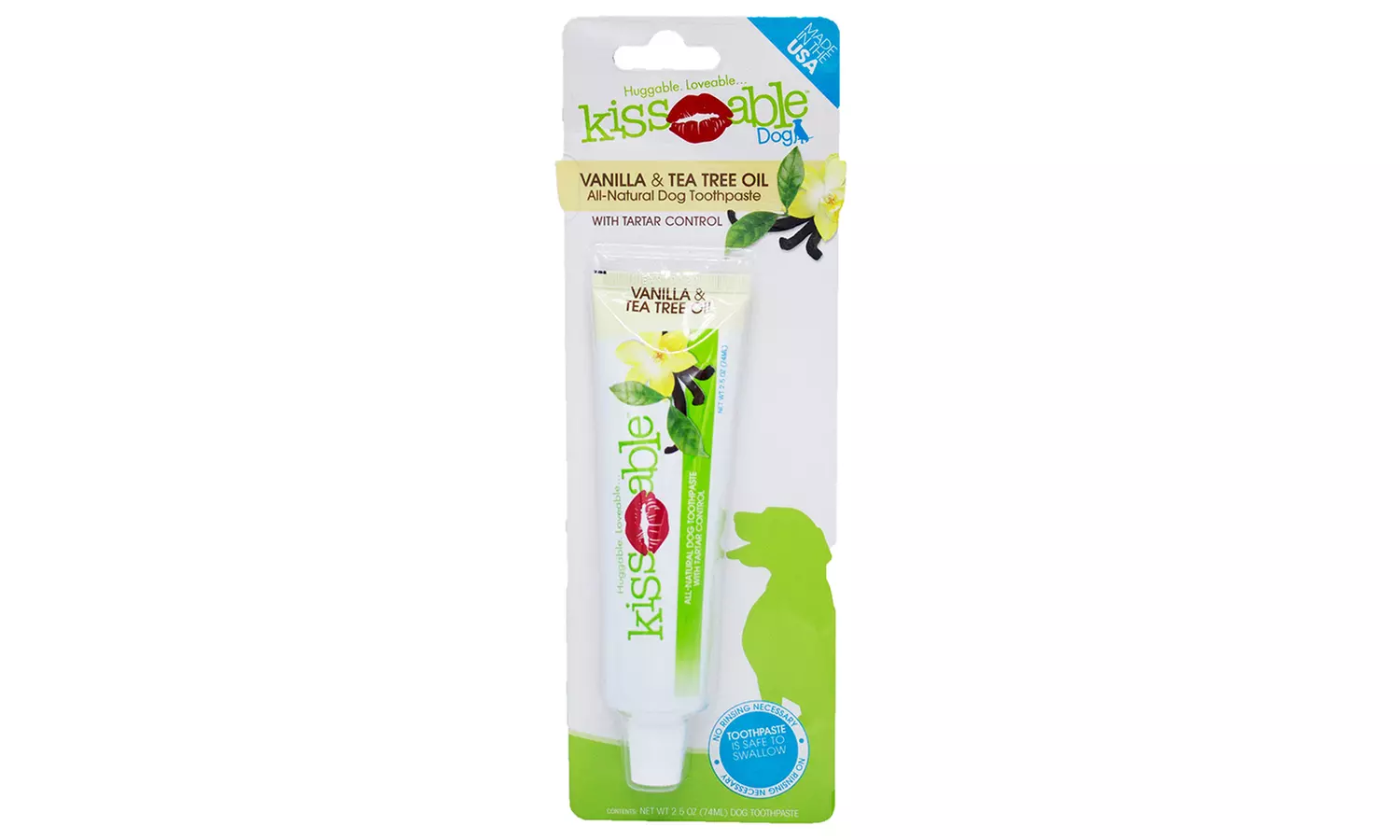 Kissable Vanilla Dog Toothpaste - Primary Image